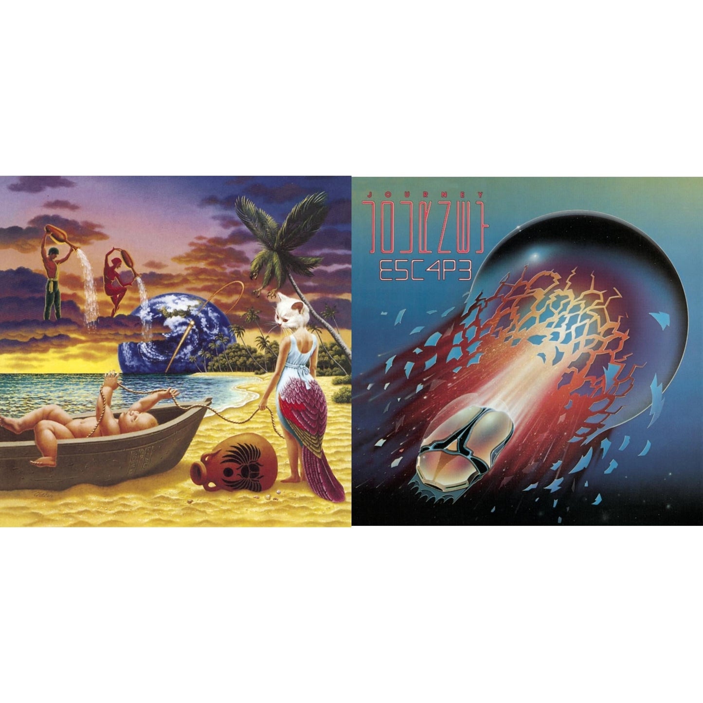 Journey - Trial By Fire & Escape - CD Bundle