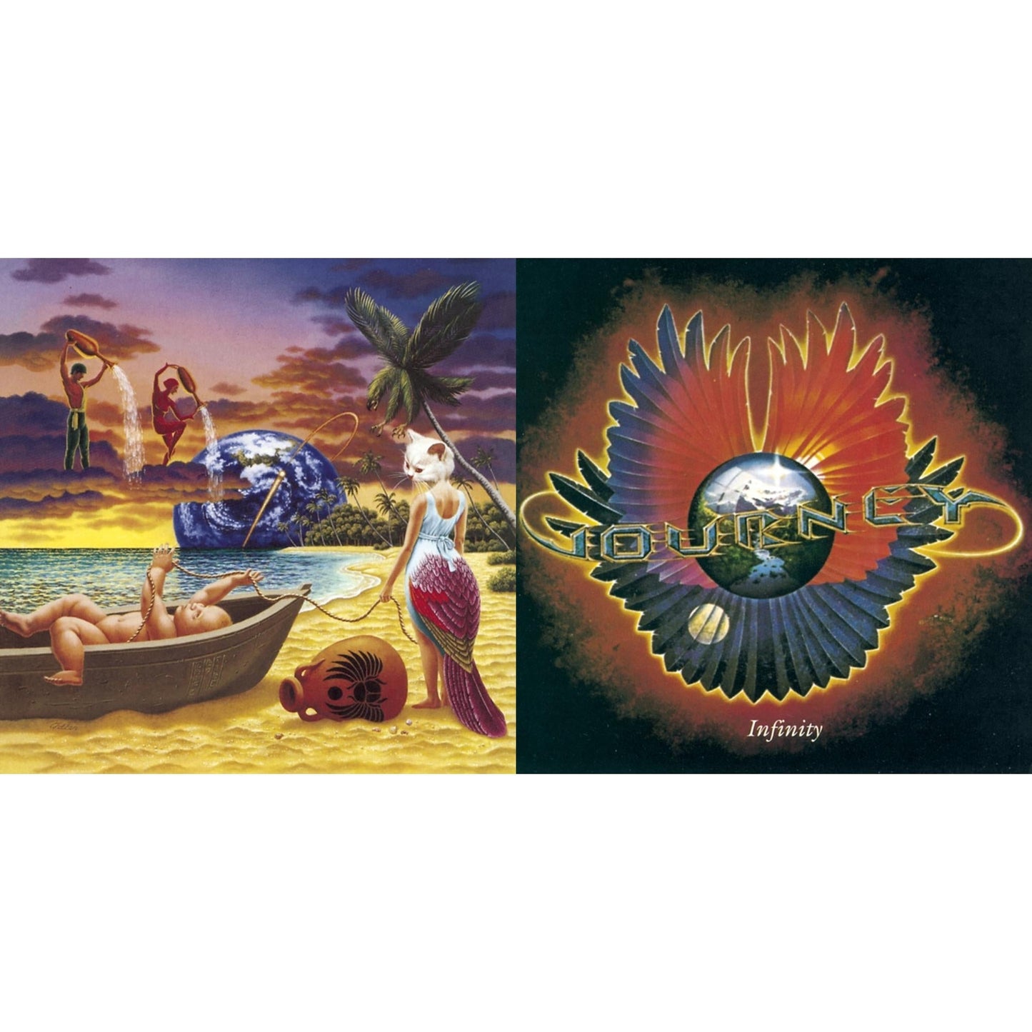 Journey - Trial By Fire & Infinity - CD Bundle