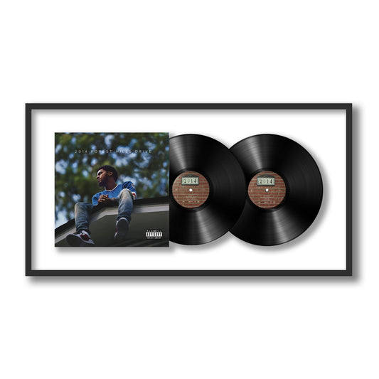 J. Cole 2014 Forest Hills Drive Framed Vinyl Record