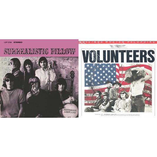 Jefferson Airplane - Surrealistic Pillow (180G) & Volunteers (180G/45RPM/2LP)
