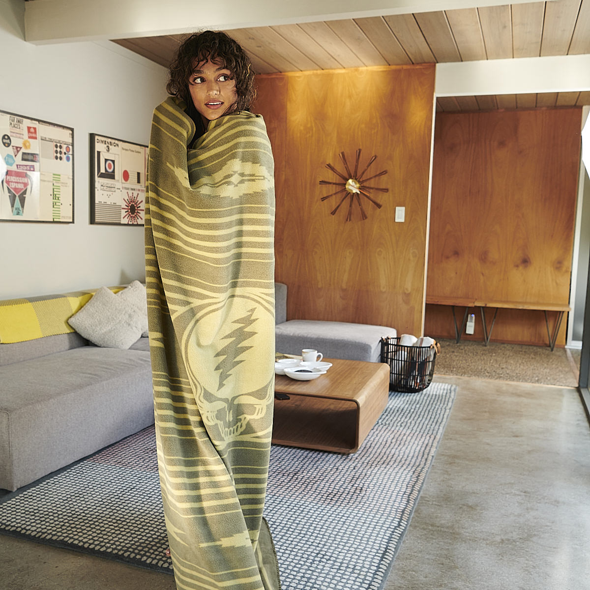 Jammer Polar Fleece Blanket | Grateful Dead x Slowtide