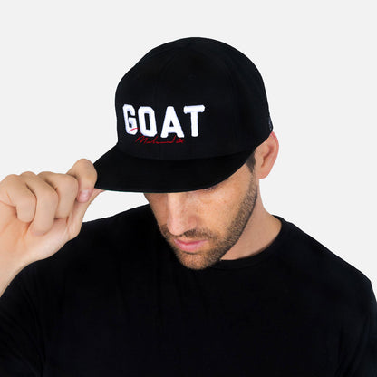 Muhammad Ali Goat Snapback Hat Black