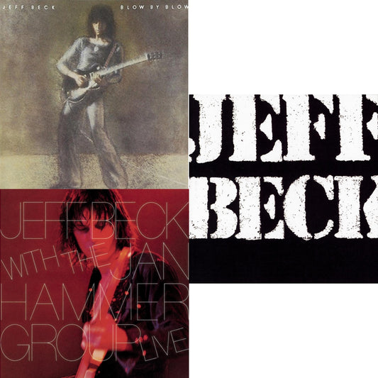 Jeff Beck - Blow By Blow & Jeff Beck With Jan Hammer Group Live & There & Back - CD Bundle