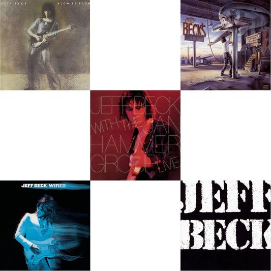 Jeff Beck - Blow By Blow & Wired & Jeff Beck With Jan Hammer Group Live & Guitar Shop & There & Back - CD Bundle