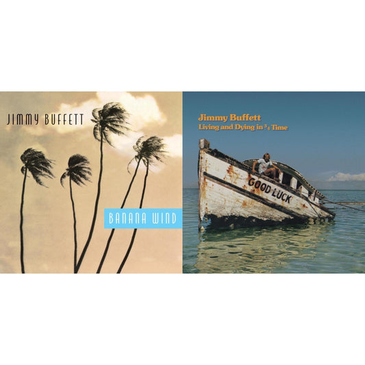 Jimmy Buffett - Living & Dying In 3/4 Time & Banana Wind (2LP)