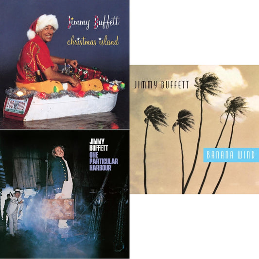 Jimmy Buffett - Christmas Island & One Particular Harbour & Banana Wind (2LP)