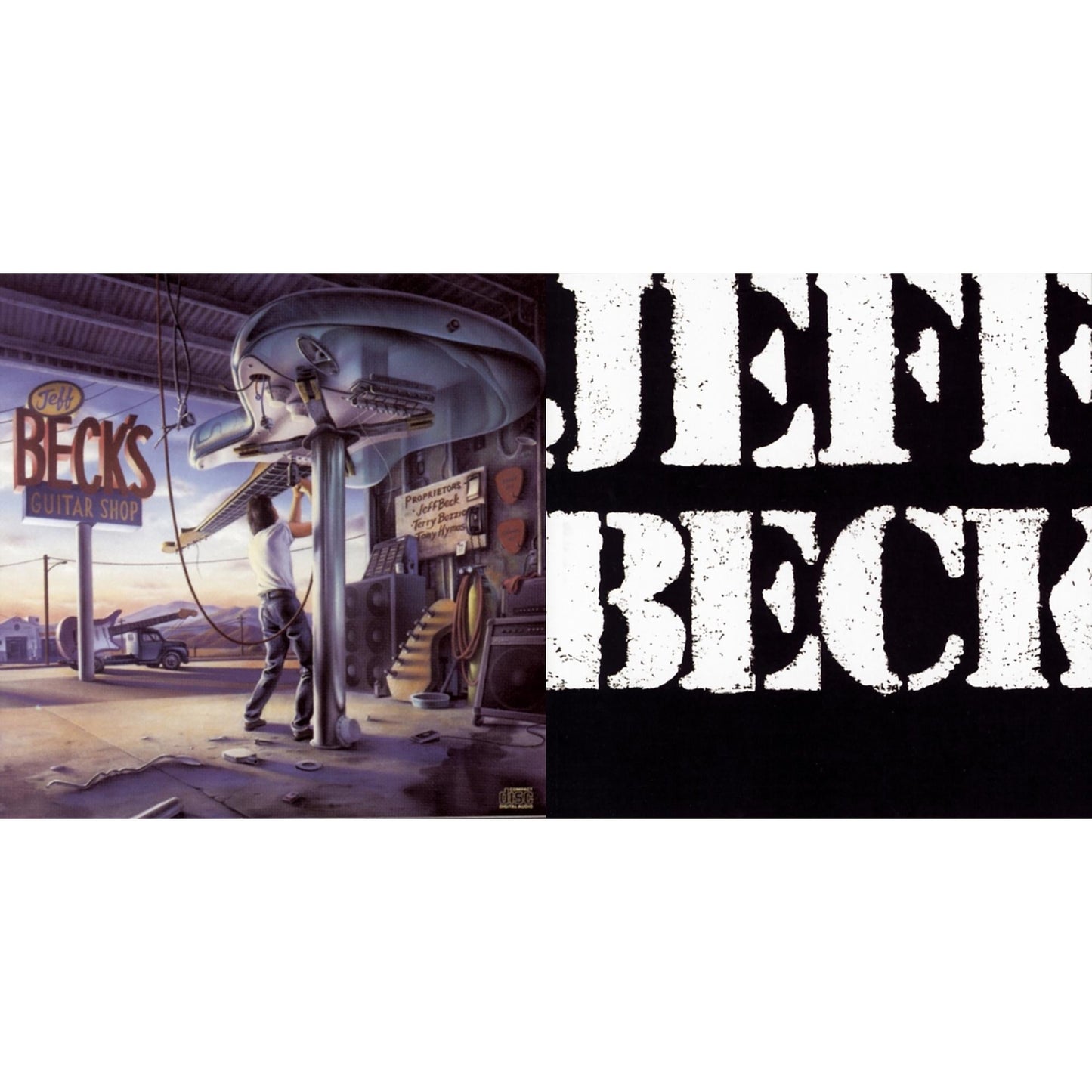 Jeff Beck - Guitar Shop & There & Back - CD Bundle