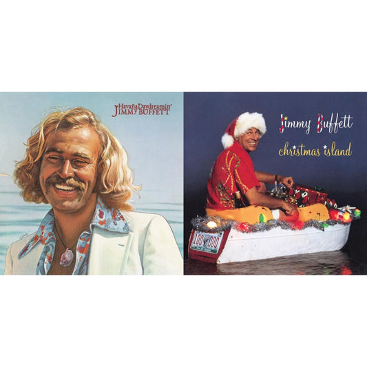 Jimmy Buffett - Christmas Island & Havana Daydreamin - LP Vinyl Bundle