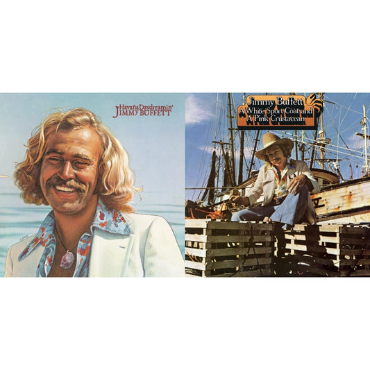 Jimmy Buffett - Havana Daydreamin & White Sport Coat & A Pink Crustacean  - LP Vinyl Bundle