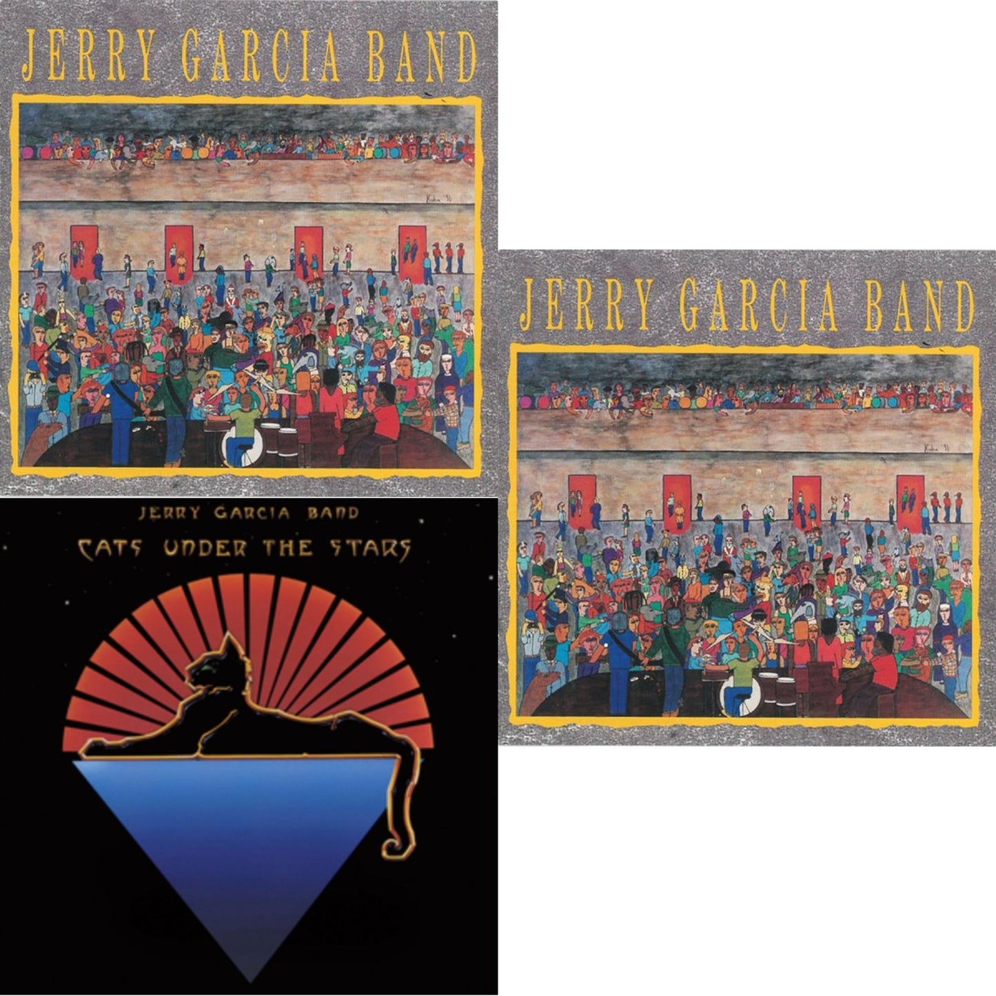 Jerry Band Garcia - Jerry Garcia Band (30Th Anniversary/5LP) & Cats Under The Stars (2LP) & Jerry Garcia Band (30Th Anniversary/Deluxe/5LP/180G)