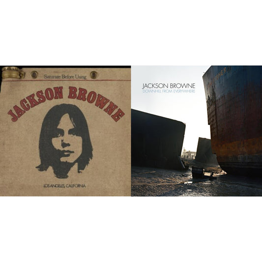 Jackson Browne - Jackson Browne & Downhill From Everywhere - LP Vinyl Bundle