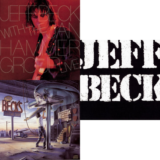 Jeff Beck - Jeff Beck With Jan Hammer Group Live & Guitar Shop & There & Back - CD Bundle