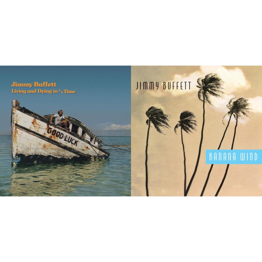 Jimmy Buffett - Living & Dying In 3/4 Time & Banana Wind (2LP)