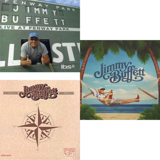 Jimmy Buffett - Equal Strain On All Parts & Changes In Latitudes Changes In Attitudes & Live At Fenway Park - CD Bundle