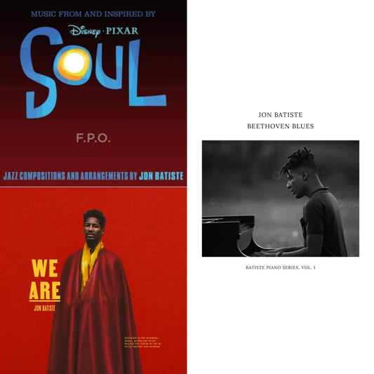 Jon Batiste - Music From & Inspired By Soul & We Are & Beethoven Blues - LP Vinyl Bundle