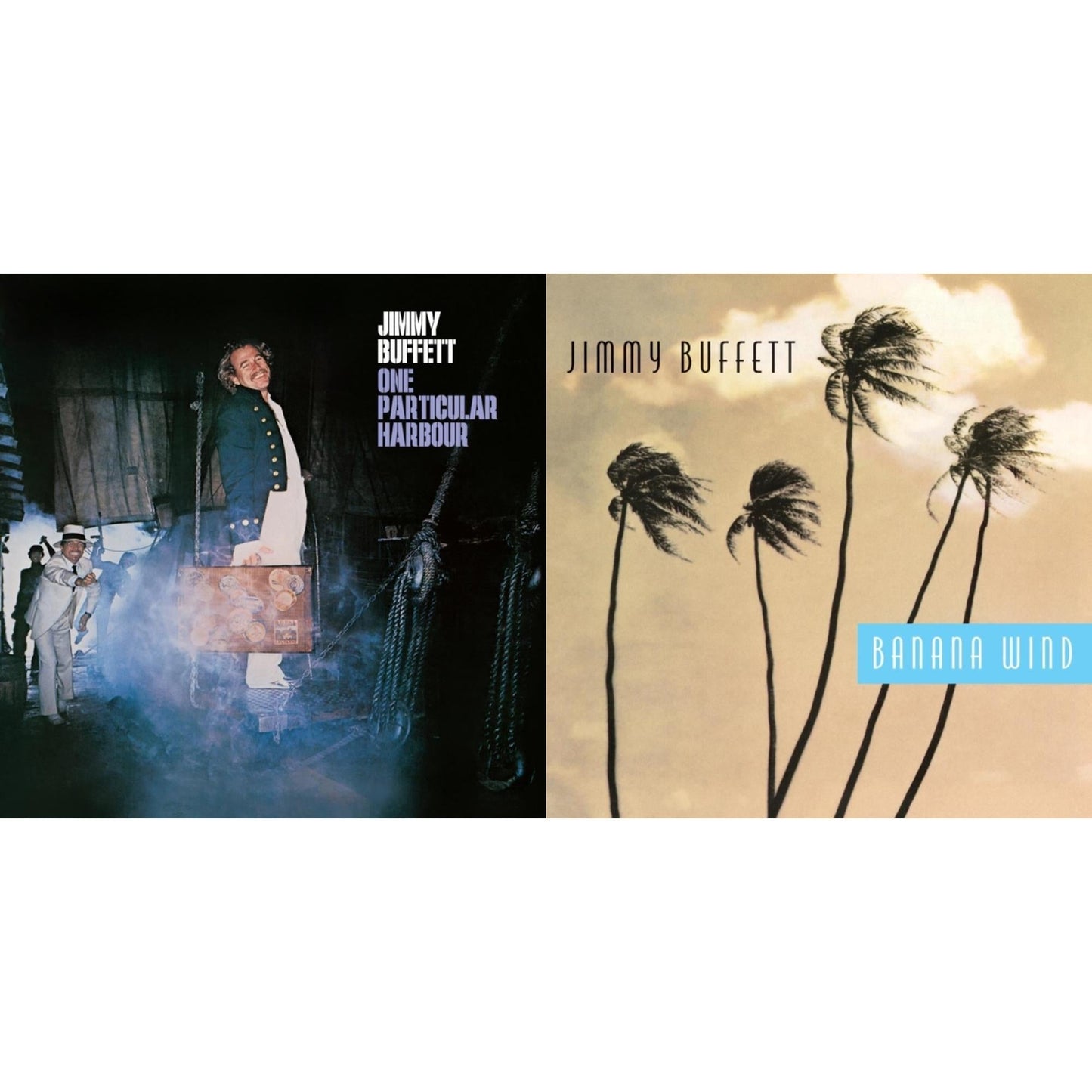 Jimmy Buffett - One Particular Harbour & Banana Wind (2LP)