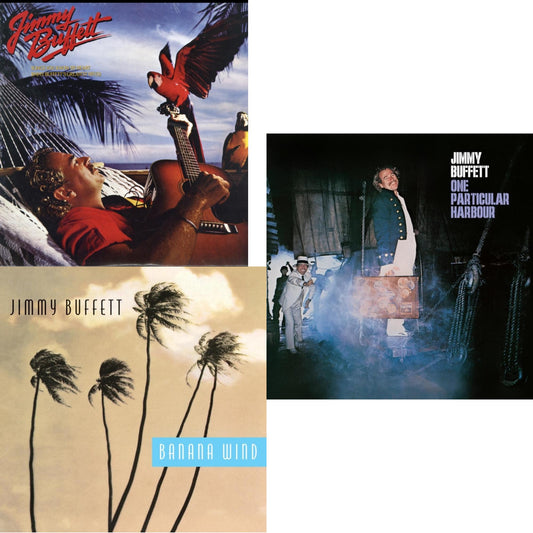 Jimmy Buffett - One Particular Harbour & Banana Wind (2LP) & Songs You Know By Heart