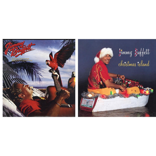 Jimmy Buffett - Christmas Island & Songs You Know By Heart - LP Vinyl Bundle