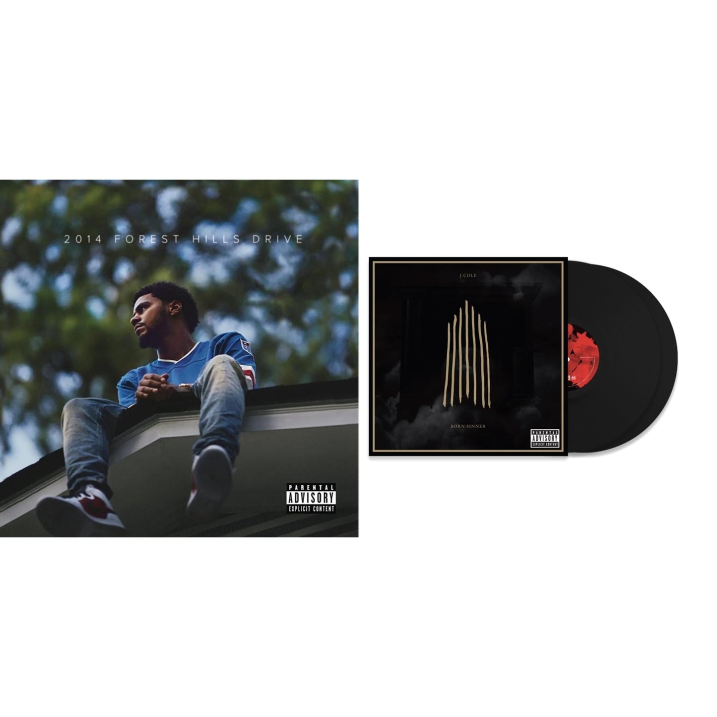 J. Cole - 2014 Forest Hills Drive (2LP) (X) & Born Sinner (X) (2LP)
