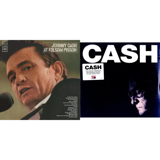 Johnny Cash - At Folsom Prison & American Iv: The Man Comes Around - LP Vinyl Bundle