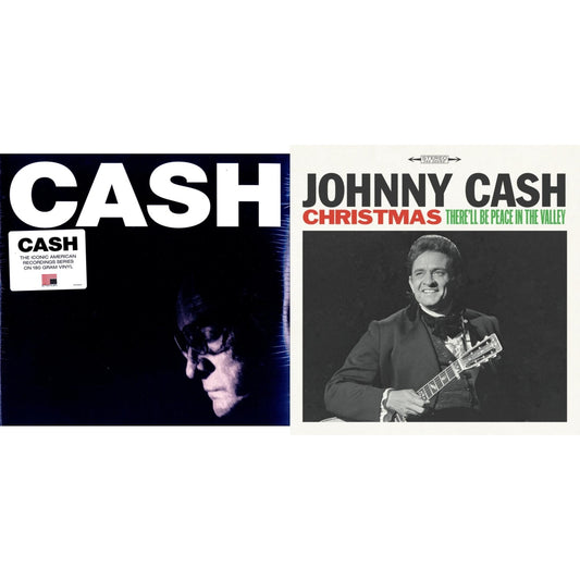 Johnny Cash - American Iv: The Man Comes Around & Christmas: There'll Be Peace In The Valley - LP Vinyl Bundle