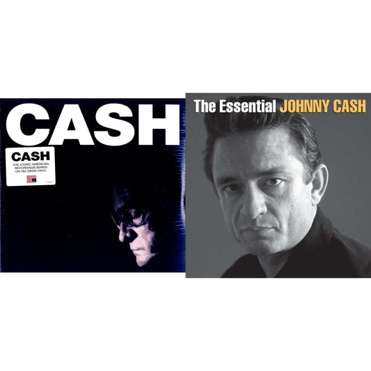 Johnny Cash - American Iv: The Man Comes Around & Essential Johnny Cash - LP Vinyl Bundle