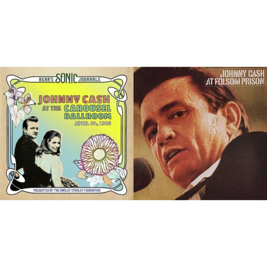 Johnny Cash - Bear's Sonic Journals: Johnny Cash, At The Carousel Ballroom, April 24, 1968 (2LP) & At Folsom Prison