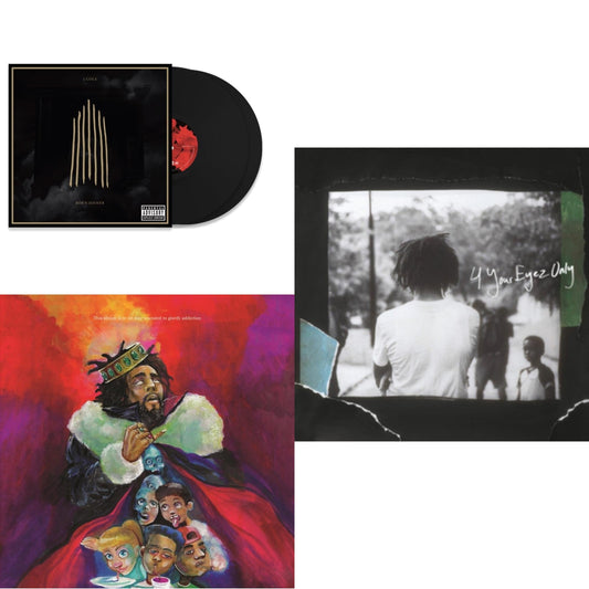 J. Cole - Born Sinner (X) (2LP) & 4 Your Eyez Only & Kod