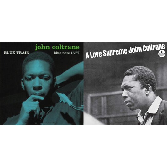 John Coltrane - Blue Train & Love Supreme (Black Swirls LP Vinyl)