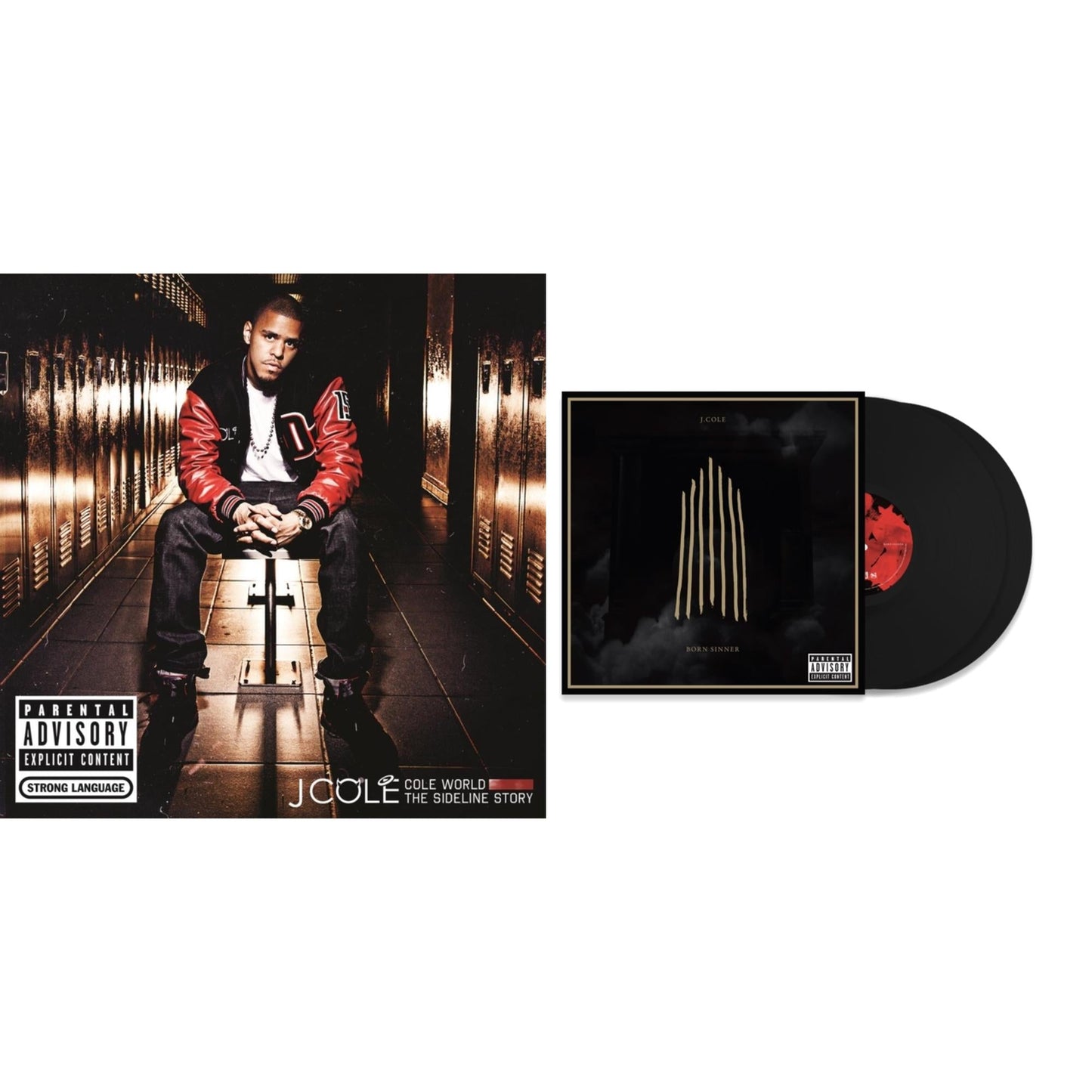 J. Cole - Cole World: The Sideline Story (X) (2LP) & Born Sinner (X) (2LP)