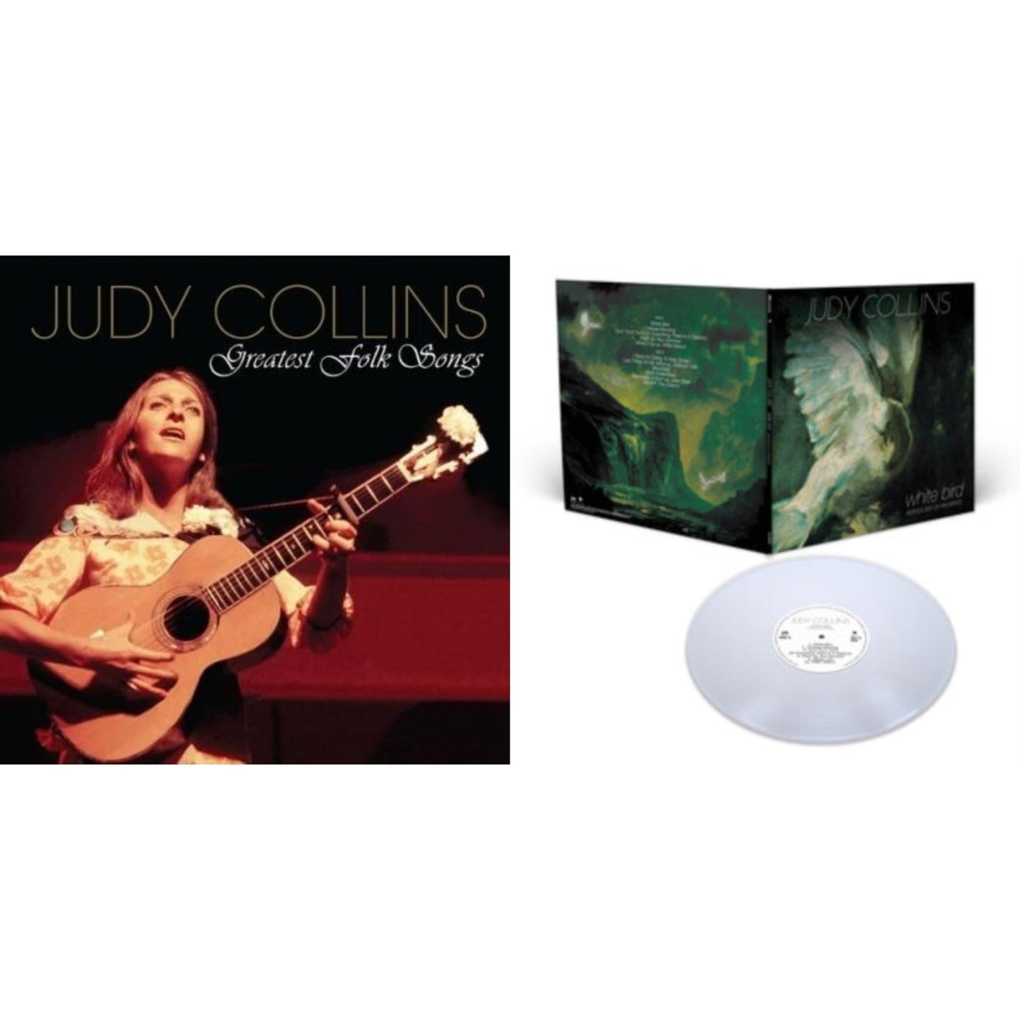 Judy Collins - Greatest Folk Songs & White Bird - Anthology Of Favorites (White LP Vinyl)