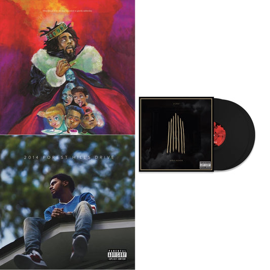 J. Cole - 2014 Forest Hills Drive (2LP) (X) & Born Sinner (X) (2LP) & Kod
