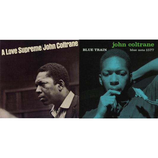 John Coltrane - Love Supreme & Blue Train - LP Vinyl Bundle