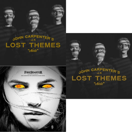 John; Cody Carpenter; Daniel Davies Carpenter - Firestarter Ost (Yellow & Bone Splatter LP Vinyl) & Lost Themes Iv: Noir & Lost Themes Iv: Noir (Tan & Black Marble LP Vinyl/7Inch)
