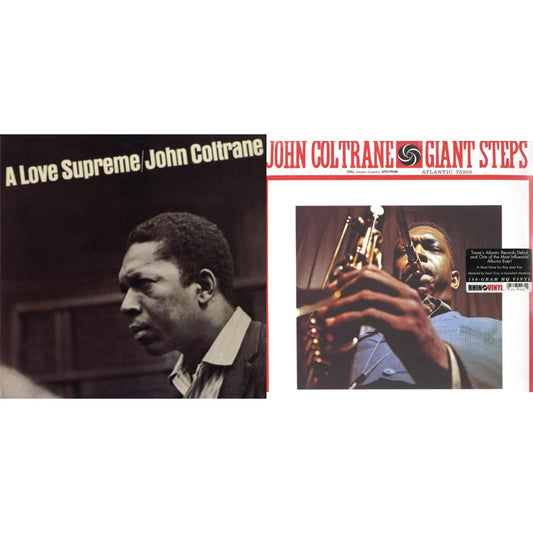 John Coltrane - Love Supreme & Giant Steps - LP Vinyl Bundle