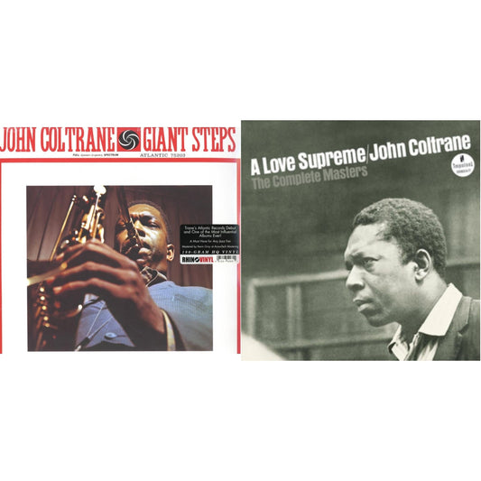 John Coltrane - Giant Steps & Love Supreme: Complete Masters - LP Vinyl Bundle