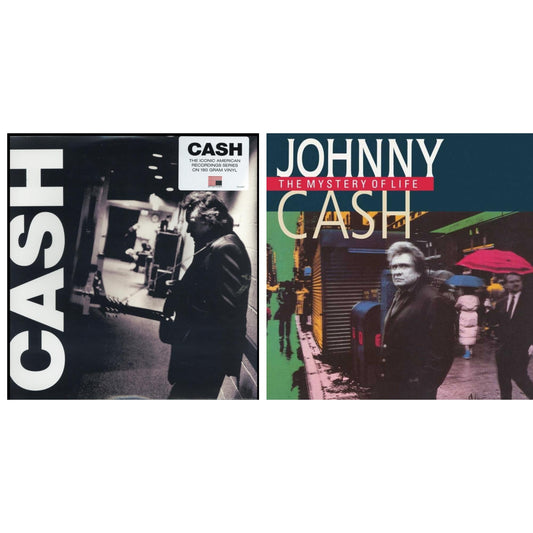 Johnny Cash - American Iii: Soitary Man & Mystery Of Life - LP Vinyl Bundle