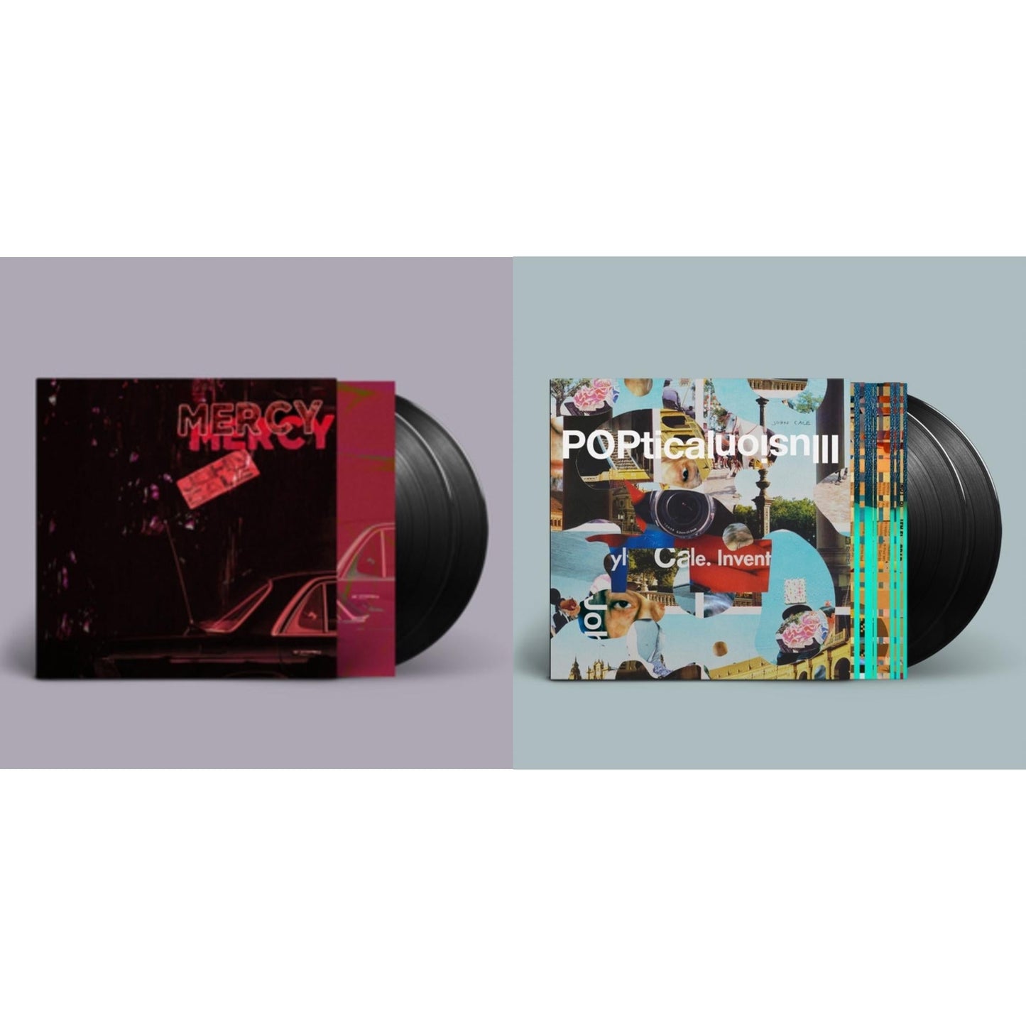 John Cale - Mercy (2LP) & Poptical Illusion (2LP)