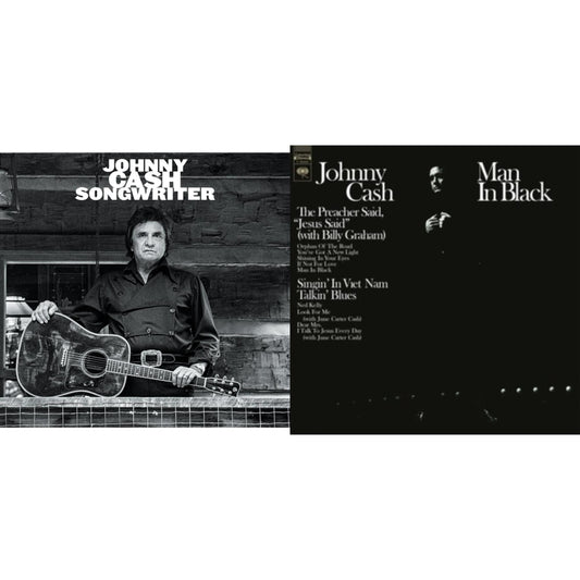 Johnny Cash - Songwriter & Man In Black (White LP Vinyl)