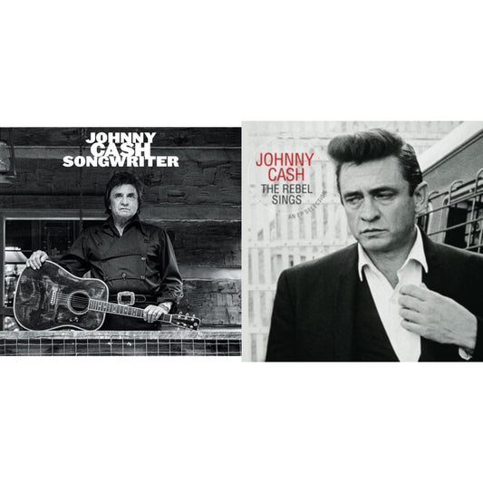 Johnny Cash - Songwriter & Rebel Sings (Crystal Clear & Solid Silver LP Vinyl)