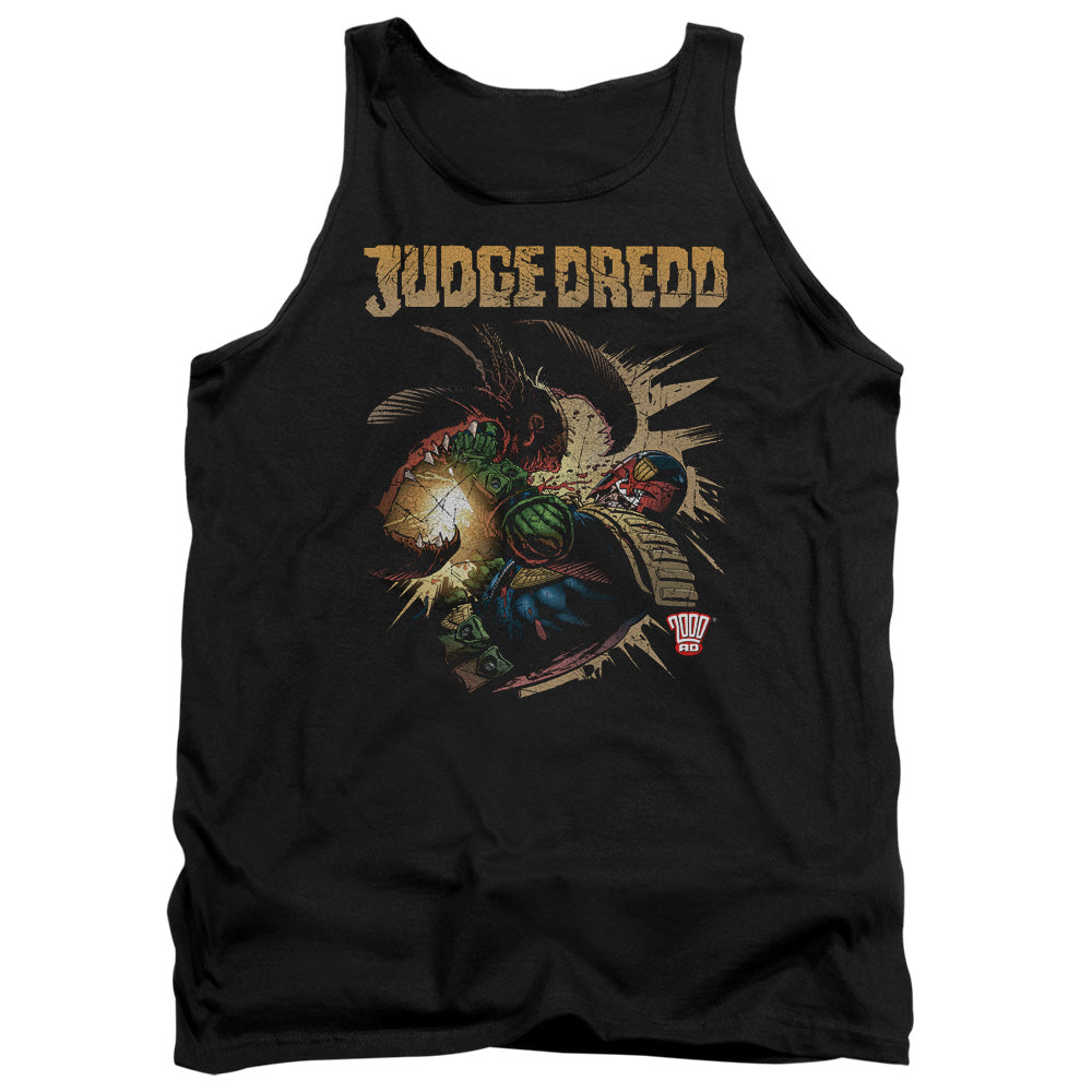 Judge Dredd Blast Away Mens Tank Top Shirt Black