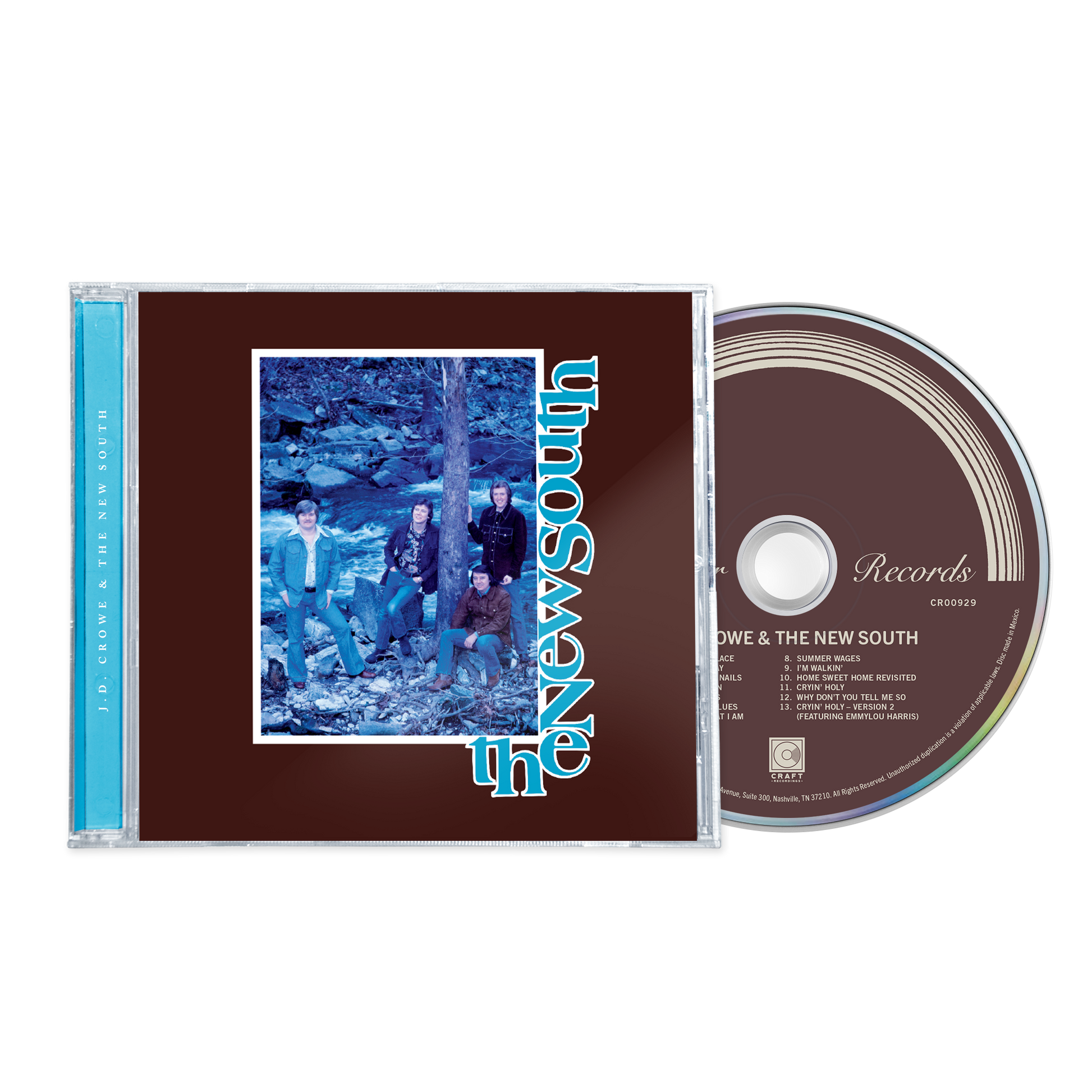 J.D. Crowe & The New South (Deluxe Edition) Music CD