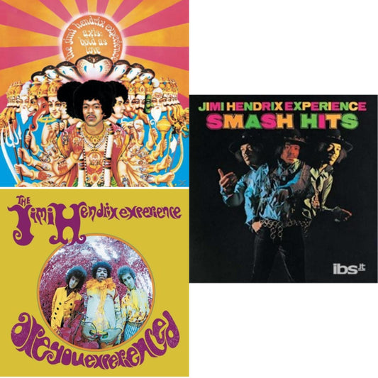 Jimi Experience Hendrix - Axis: Bold As Love & Smash Hits & Are You Experienced - CD Bundle