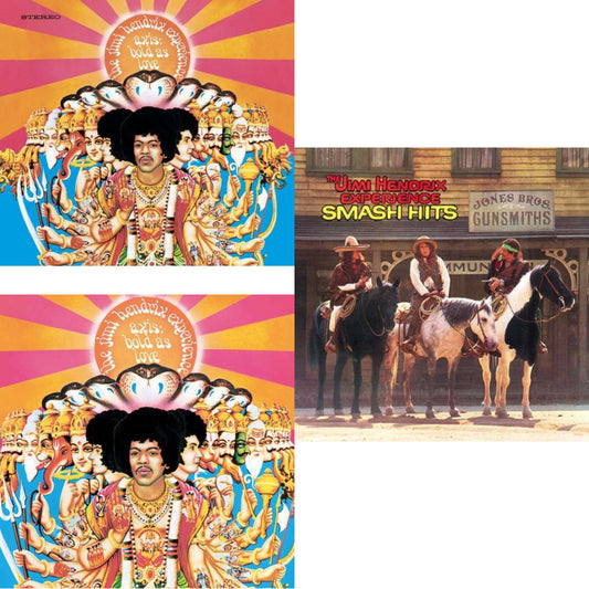 Jimi Experience Hendrix - Axis: Bold As Love (180G) & Axis: Bold As Love (Mono) (180G) & Smash Hits (150G LP Vinyl/Original Poster Reproduction)