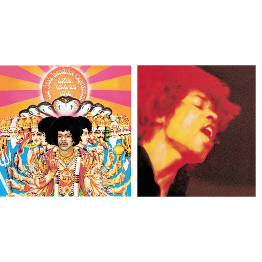 Jimi Experience Hendrix - Electric Ladyland (180G) & Axis: Bold As Love (Mono) (180G) - LP Vinyl Bundle