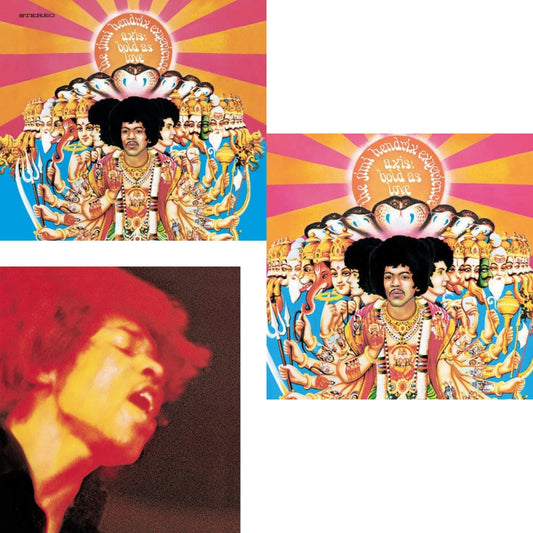 Jimi Experience Hendrix - Axis: Bold As Love (180G) & Electric Ladyland (180G) & Axis: Bold As Love (Mono) (180G) - LP Vinyl Bundle