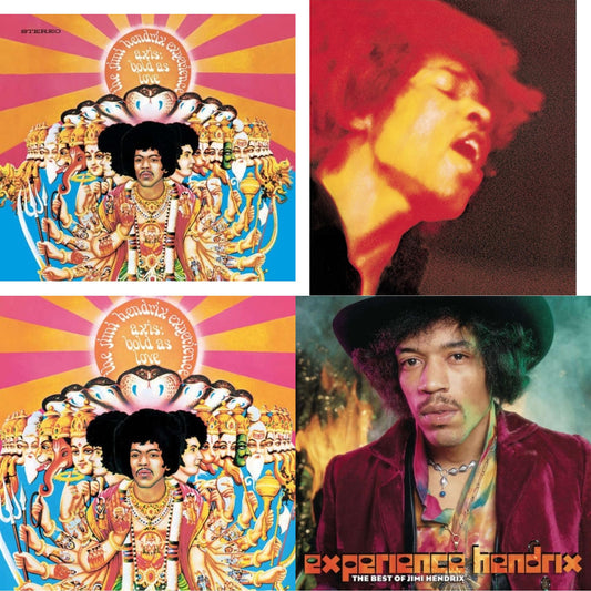 Jimi Experience Hendrix - Axis: Bold As Love (180G) & Electric Ladyland (180G) & Axis: Bold As Love (Mono) (180G) & Experience Hendrix: Best Of Jimi Hendrix (2LP/150G)