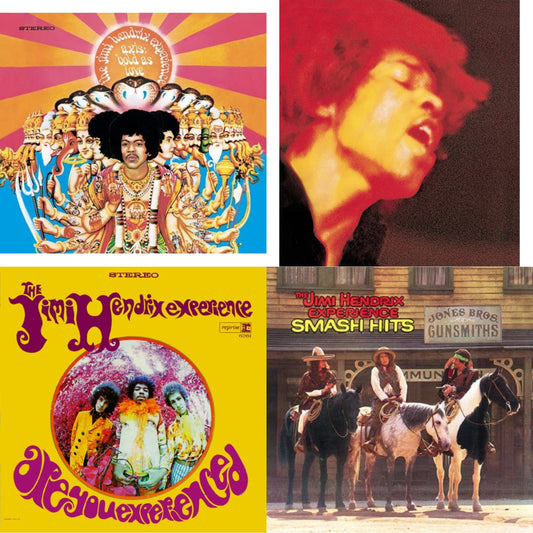 Jimi Experience Hendrix - Axis: Bold As Love (180G) & Electric Ladyland (180G) & Are You Experienced (180G) & Smash Hits (150G LP Vinyl/Original Poster Reproduction)
