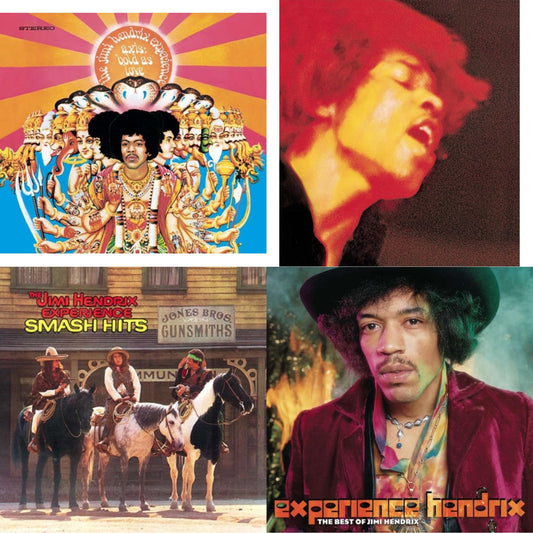 Jimi Experience Hendrix - Axis: Bold As Love (180G) & Electric Ladyland (180G) & Smash Hits (150G LP Vinyl/Original Poster Reproduction) & Experience Hendrix: Best Of Jimi Hendrix (2LP/150G)