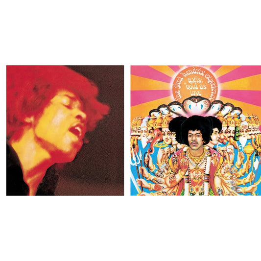 Jimi Experience Hendrix - Electric Ladyland (180G) & Axis: Bold As Love (Mono) (180G) - LP Vinyl Bundle